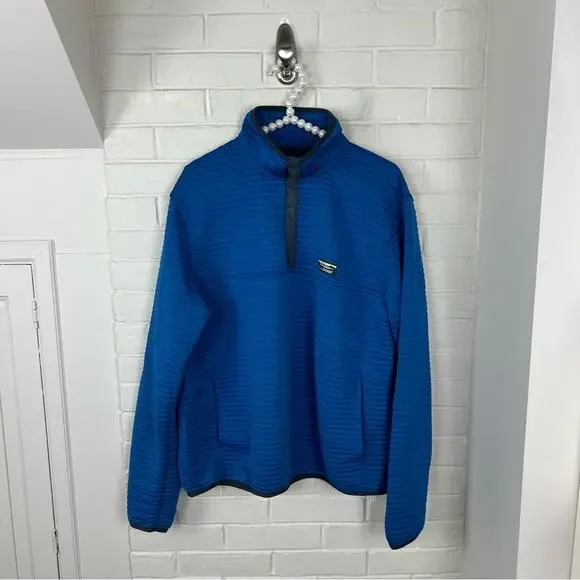 L.L.Bean Men’s Airlight Knit Blue Casual Pullover Size L